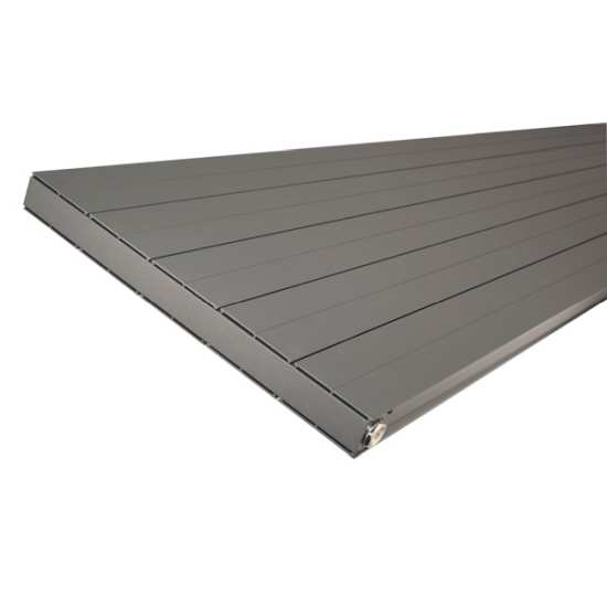 Apollo Malpensa Flat Aluminium Anthracite Designer Radiator 1830 x 400mm #2