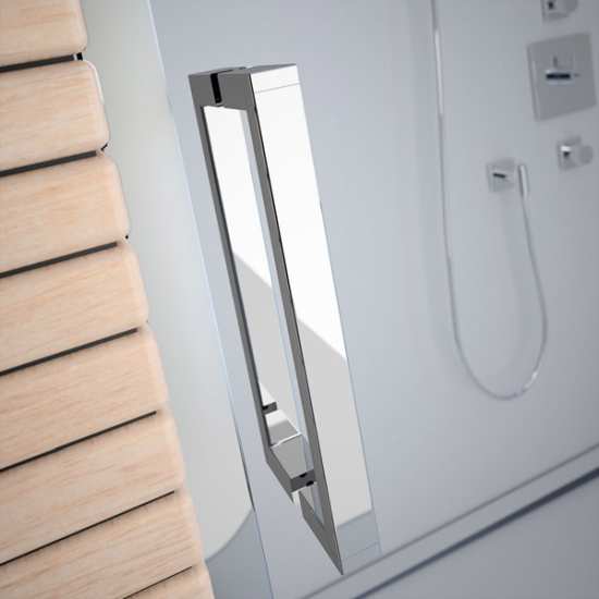 Merlyn 8 Series Frameless 1200 Sliding Shower Door #3
