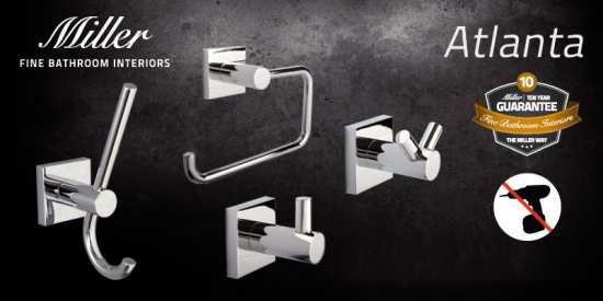 Miller Atlanta Double Robe Hook 8812C #2