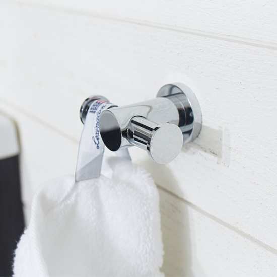 Miller Montana Double Robe Hook Chrome 6723C #2