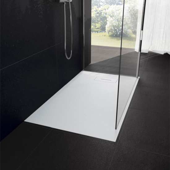 Novellini Novosolid 1800 x 800 Shower Tray Matt White NOS180804 30 #4
