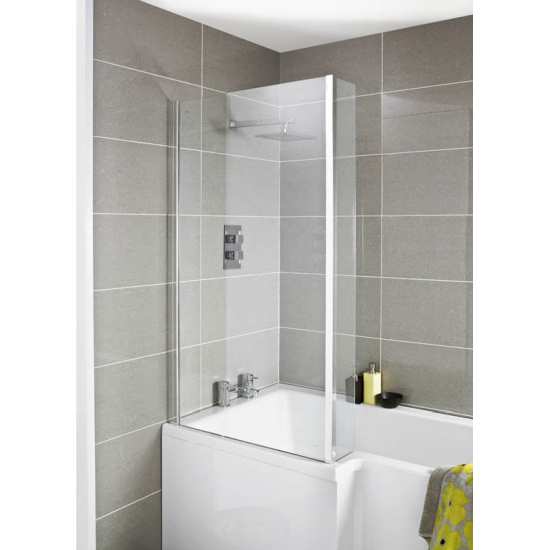 Nuie Quattro Bath Screen Double Hinged NSBS3 #3