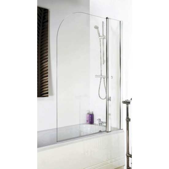Nuie Straight Bath Screen With Fixed Panel NSS2 #3