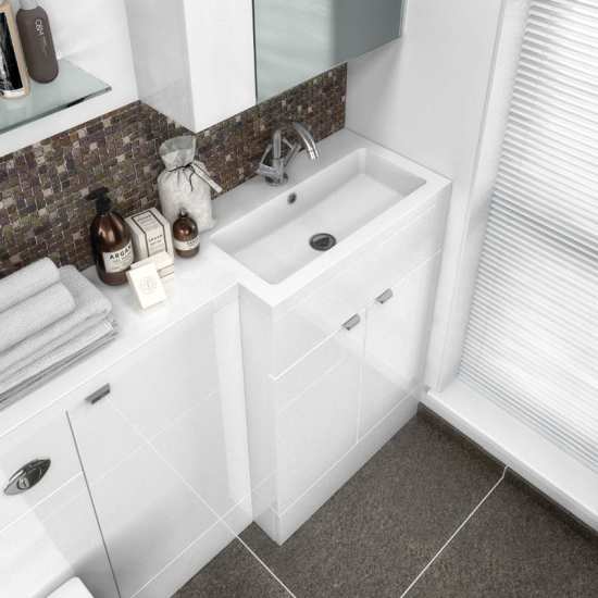 Hudson Reed Furniture Ceramics 600mm Full Depth Basin PMB313 #3