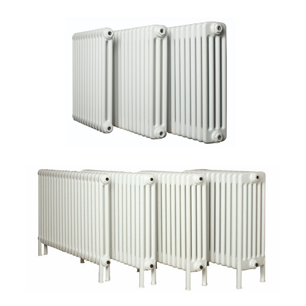 Apollo Roma 3 Column Horizontal Steel Column Radiator 750 x 582mm 3C7.5H600 #2