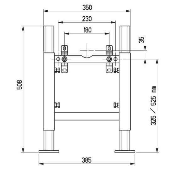 Nuie 370x510 Standard Wall Frame S4WHF #2