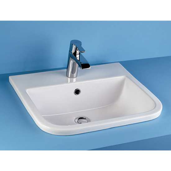 RAK Series 600 Inset 1 Tap Hole Vanity Bowl 500 x 425 SE0902AWHA #2