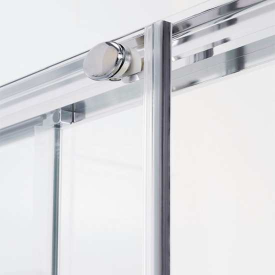 Lakes Classic Semi Frameless Slider Shower Door 1100mm #2