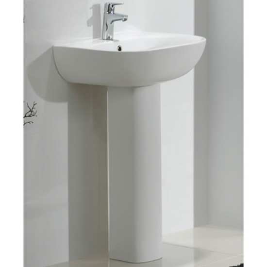 RAK Tonique 1 Tap Hole Basin 450 x 370 TQ0701AWHA #2