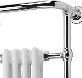 Riviera Vittoriano S8 Traditional Bathroom Radiator 963 x 673mm #2