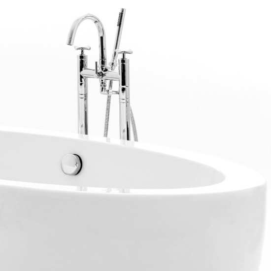Royce Morgan Westminster 1490 x 850mm Freestanding Bath #3